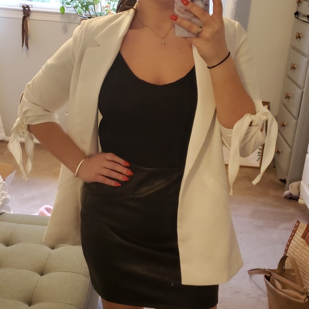 White blazer